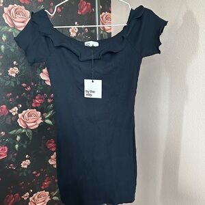 by the way. Midnight Blue Ribbed Dress